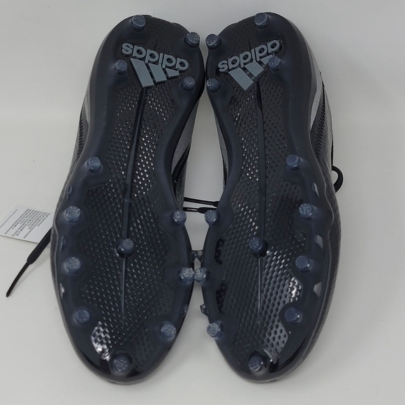 Adidas adizero Spark Black Gray Football Cleats GV9085 Men\'s Size 12 New main image 8